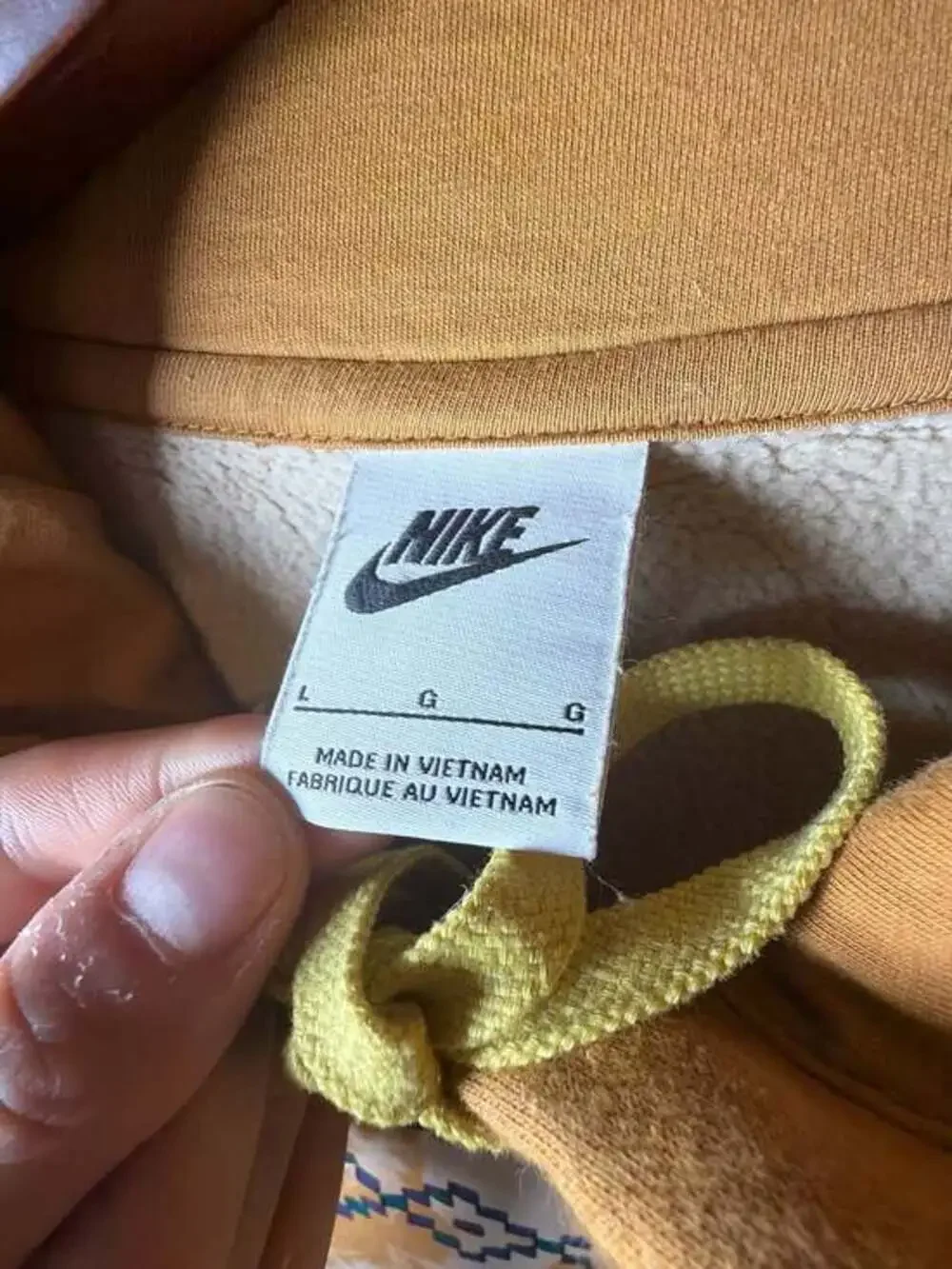 Nike Sportswear‎ Men's N7 Club Fleece Pullover Hoodie (Wheat) DO5071 RARE